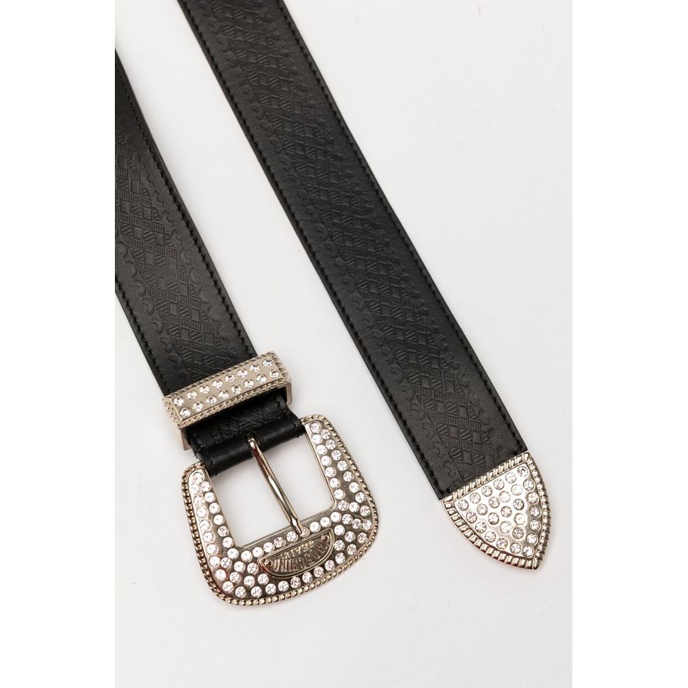 Moschino multicoloured viscose belt with regular buckle-3