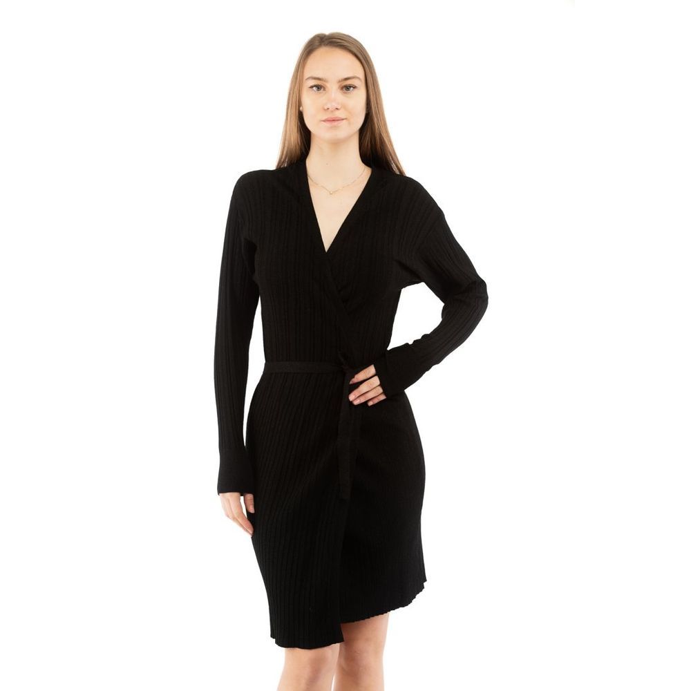 Moschino Black Viscose Casual Dress-1