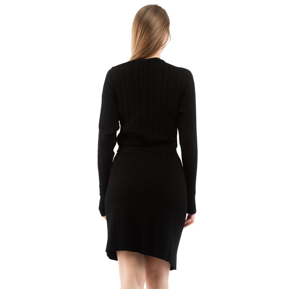 Moschino Black Viscose Casual Dress-3