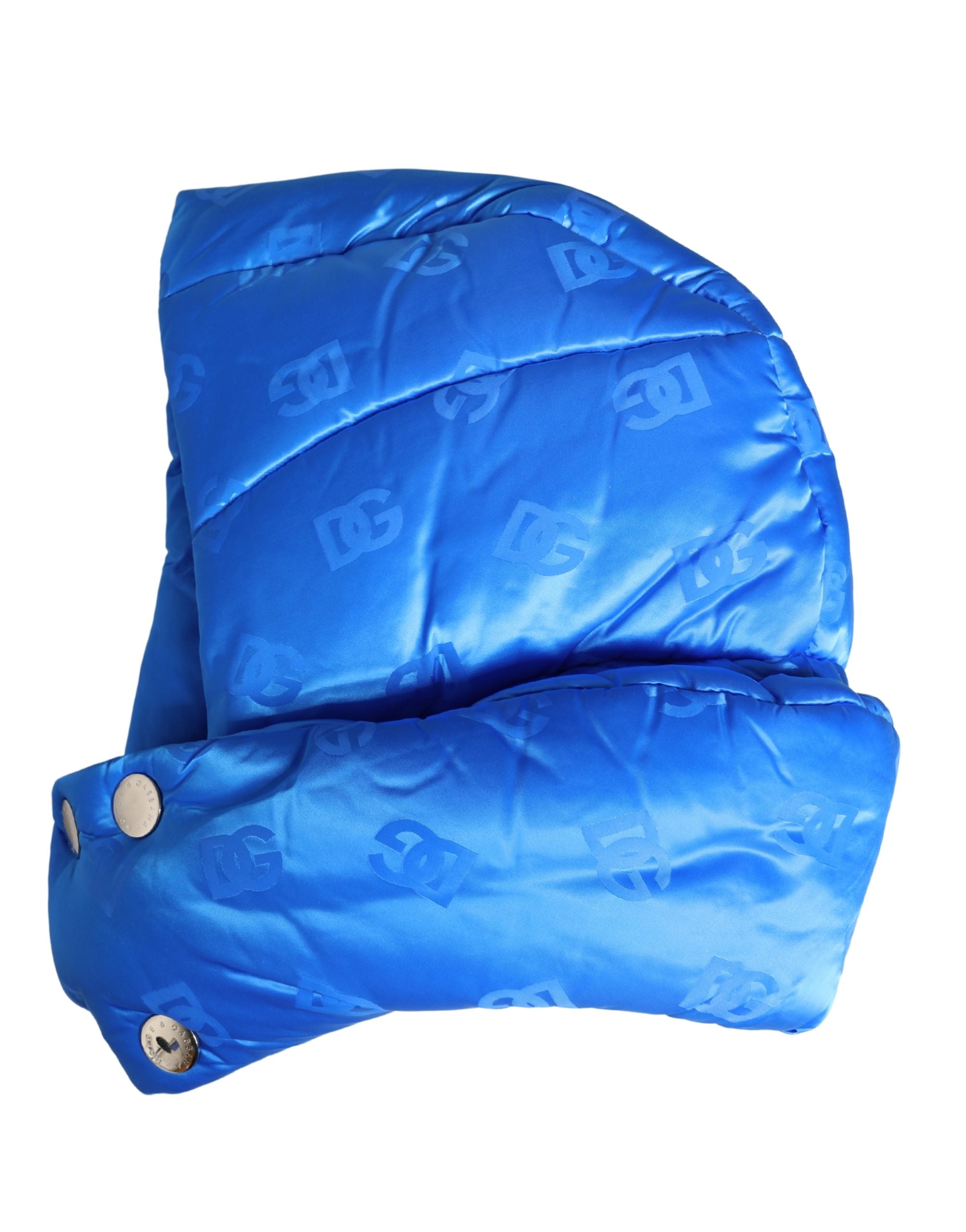 Dolce & Gabbana Men's Headwear with Blue Logo Print-1
