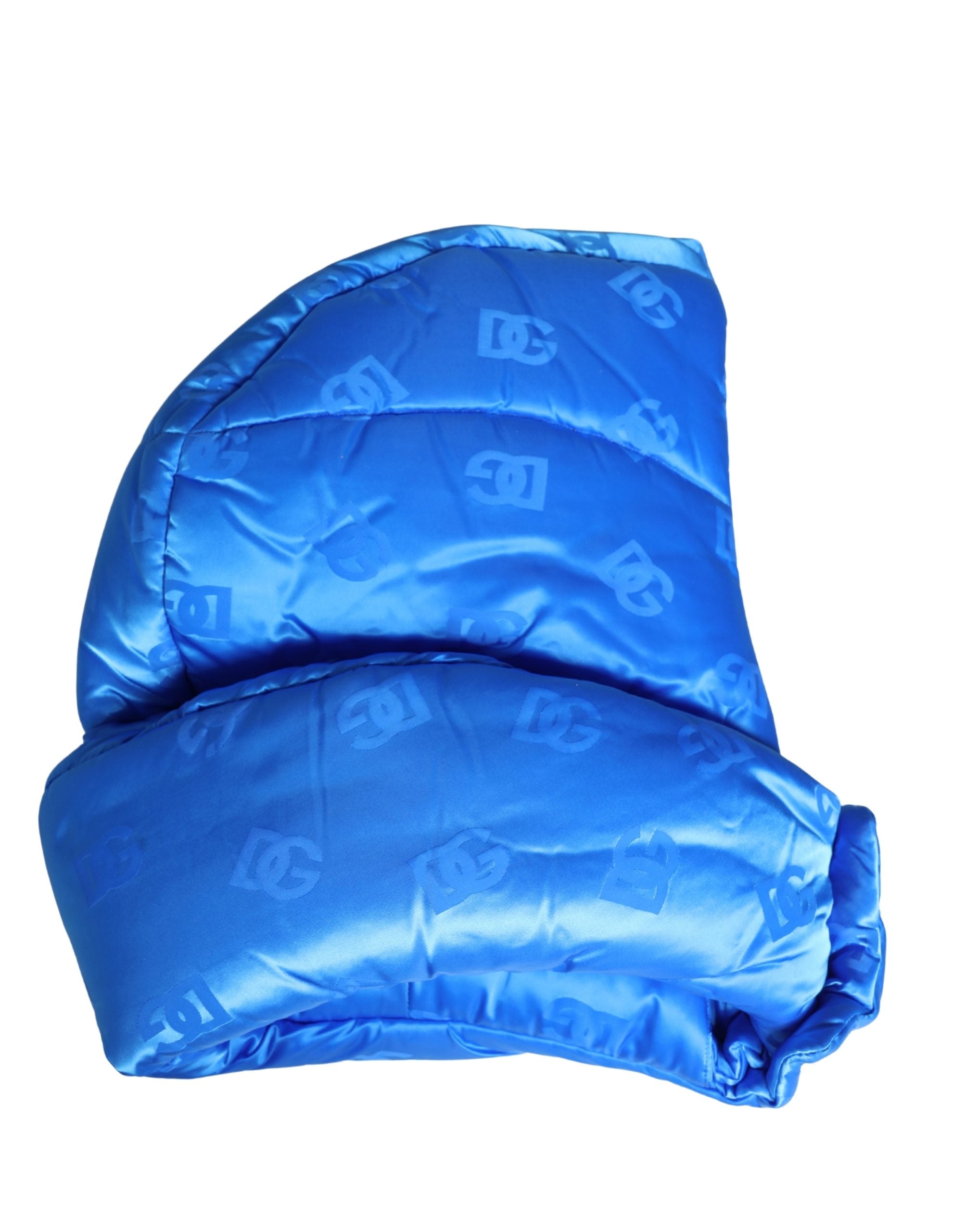 Dolce & Gabbana Men's Headwear with Blue Logo Print-4