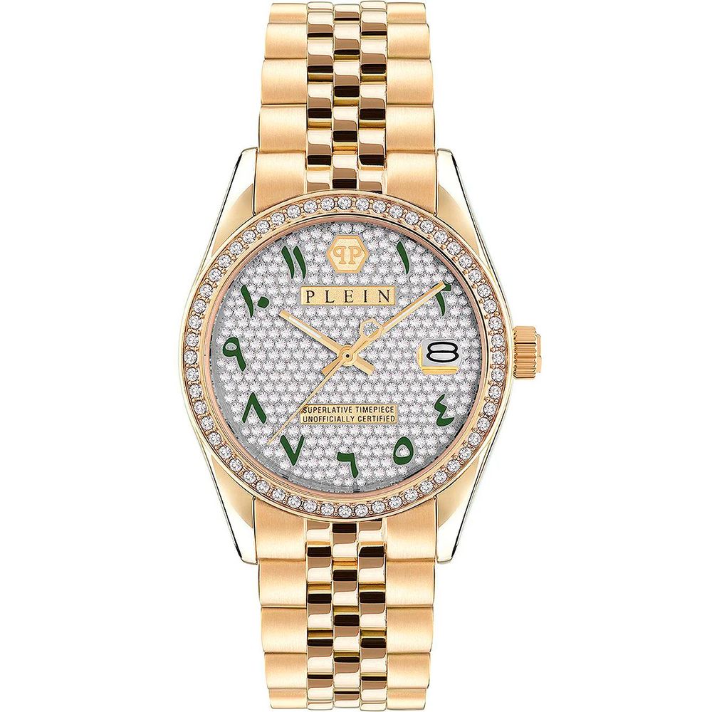 Philipp Plein gold-tone stainless steel dress watch-1