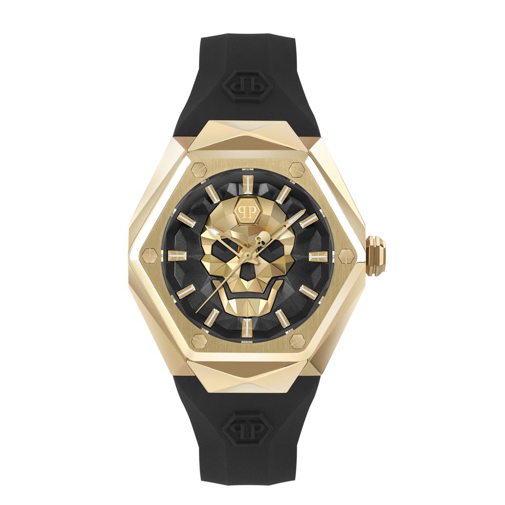 Philipp Plein Black Synthetic Dress Watch-1