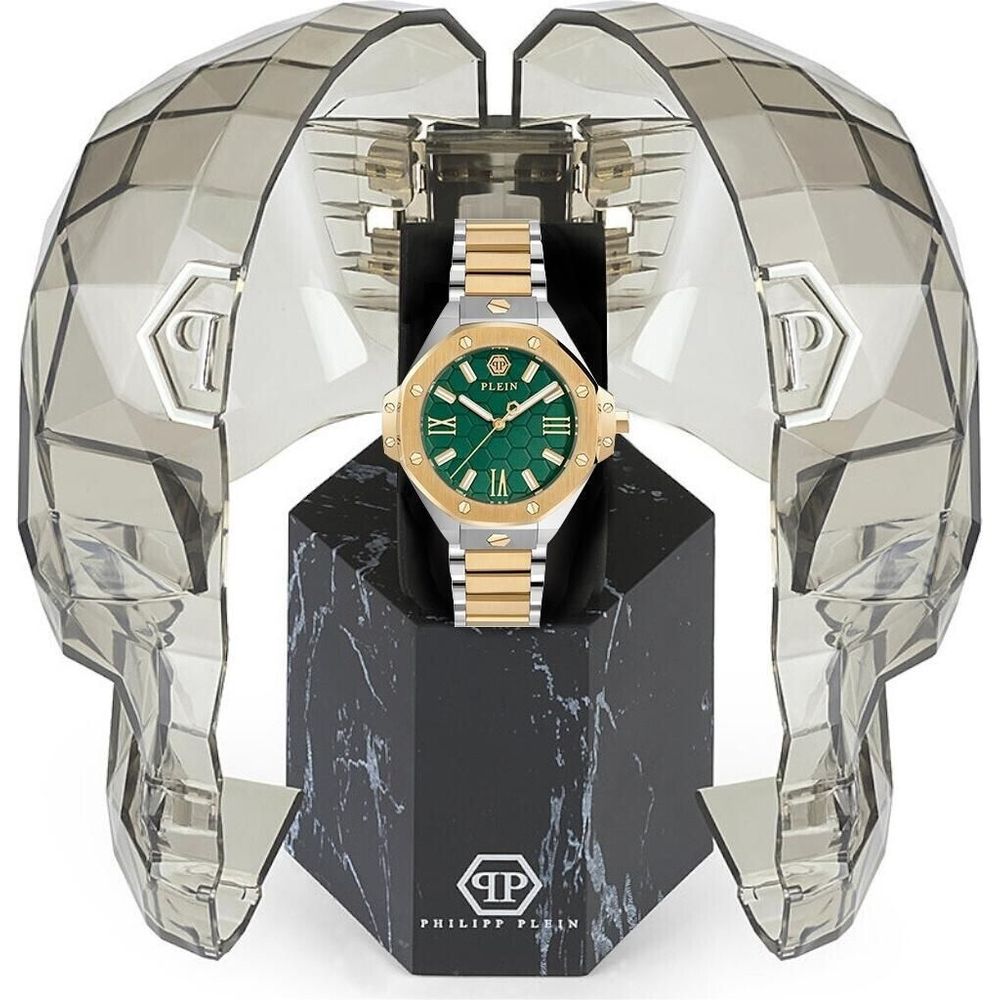 Philipp Plein gold-tone stainless steel dress watch-3