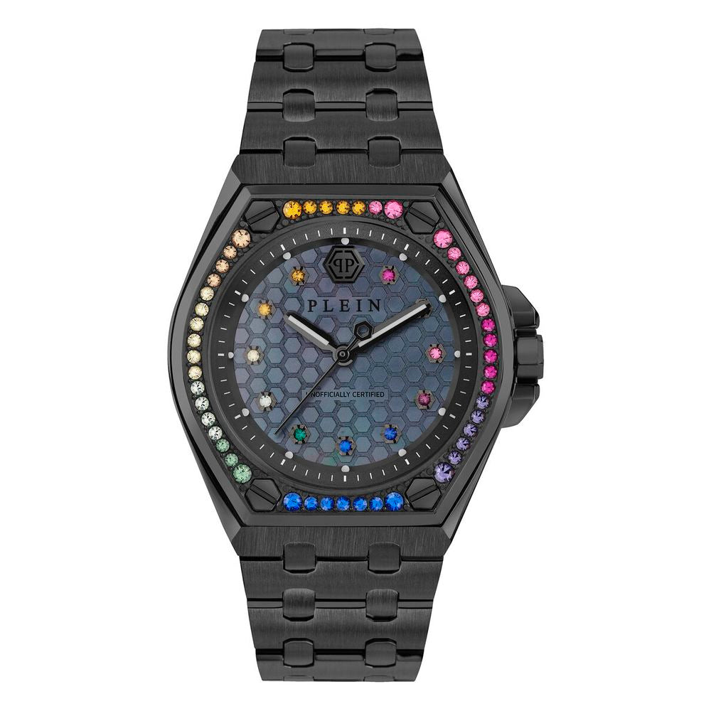 Philipp Plein Black Stainless Steel Dress Watch-1