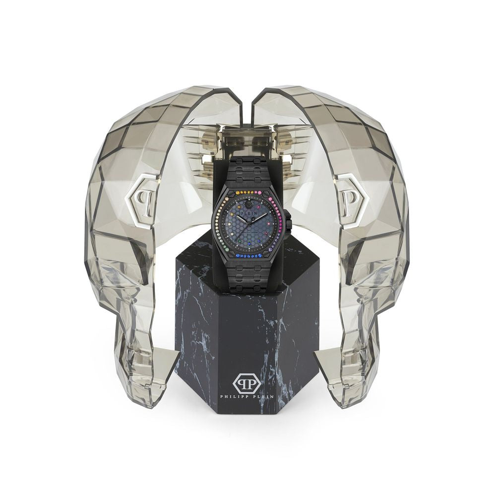 Philipp Plein Black Stainless Steel Dress Watch-3