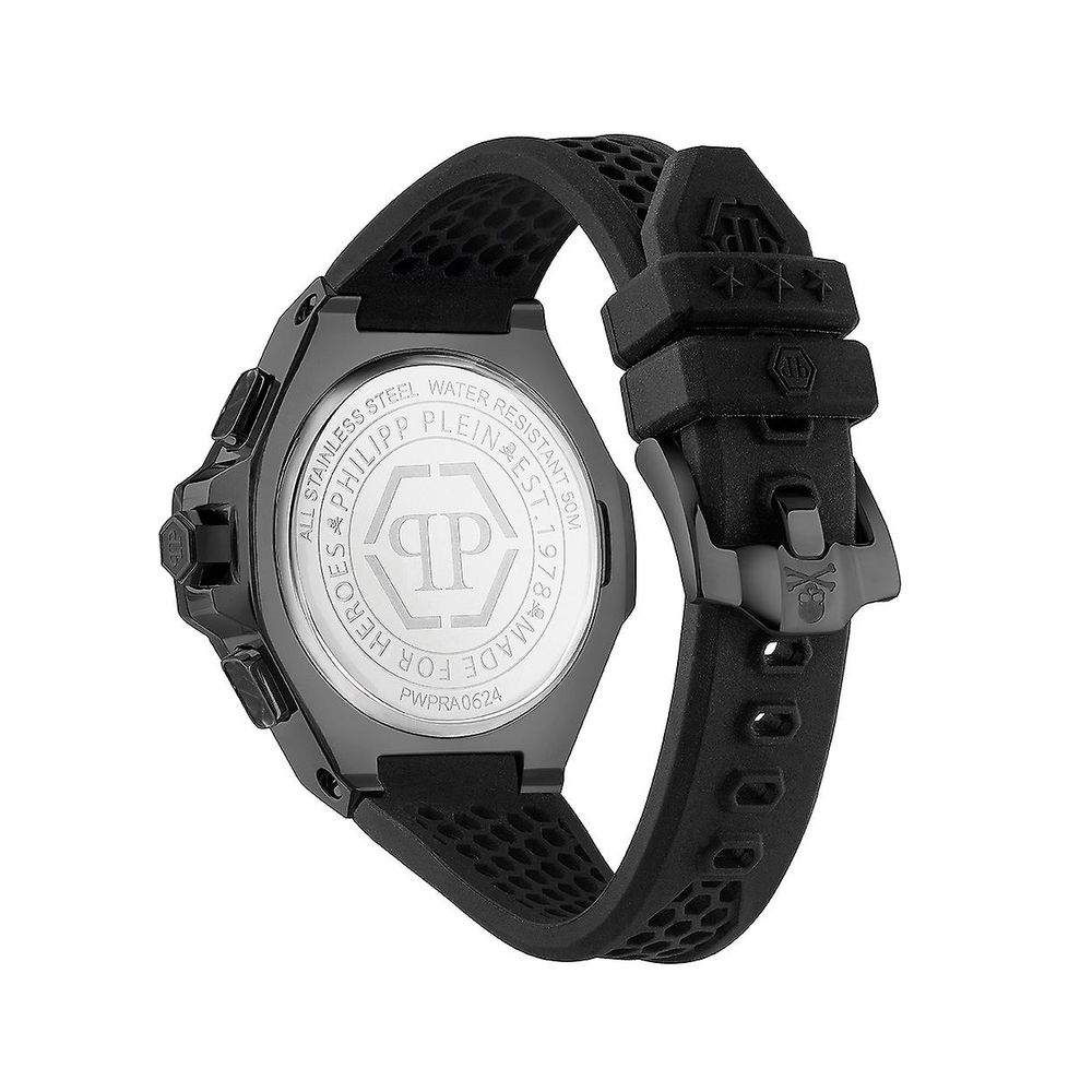 Philipp Plein Schwarze Synthetik-Sportuhr-2