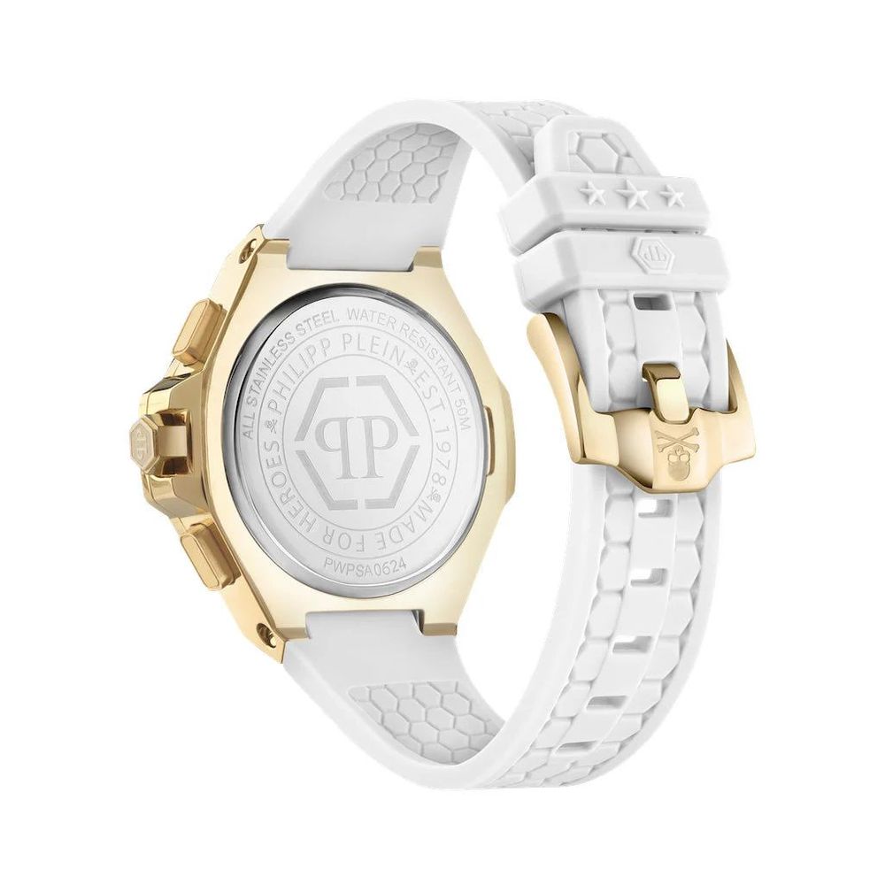 Philipp Plein White Synthetic Dress Watch-2