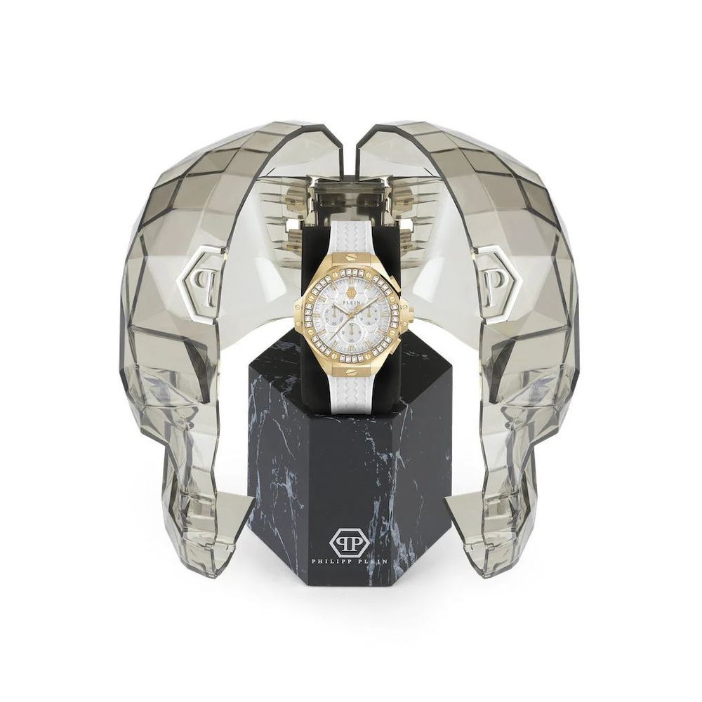 Philipp Plein White Synthetic Dress Watch-3