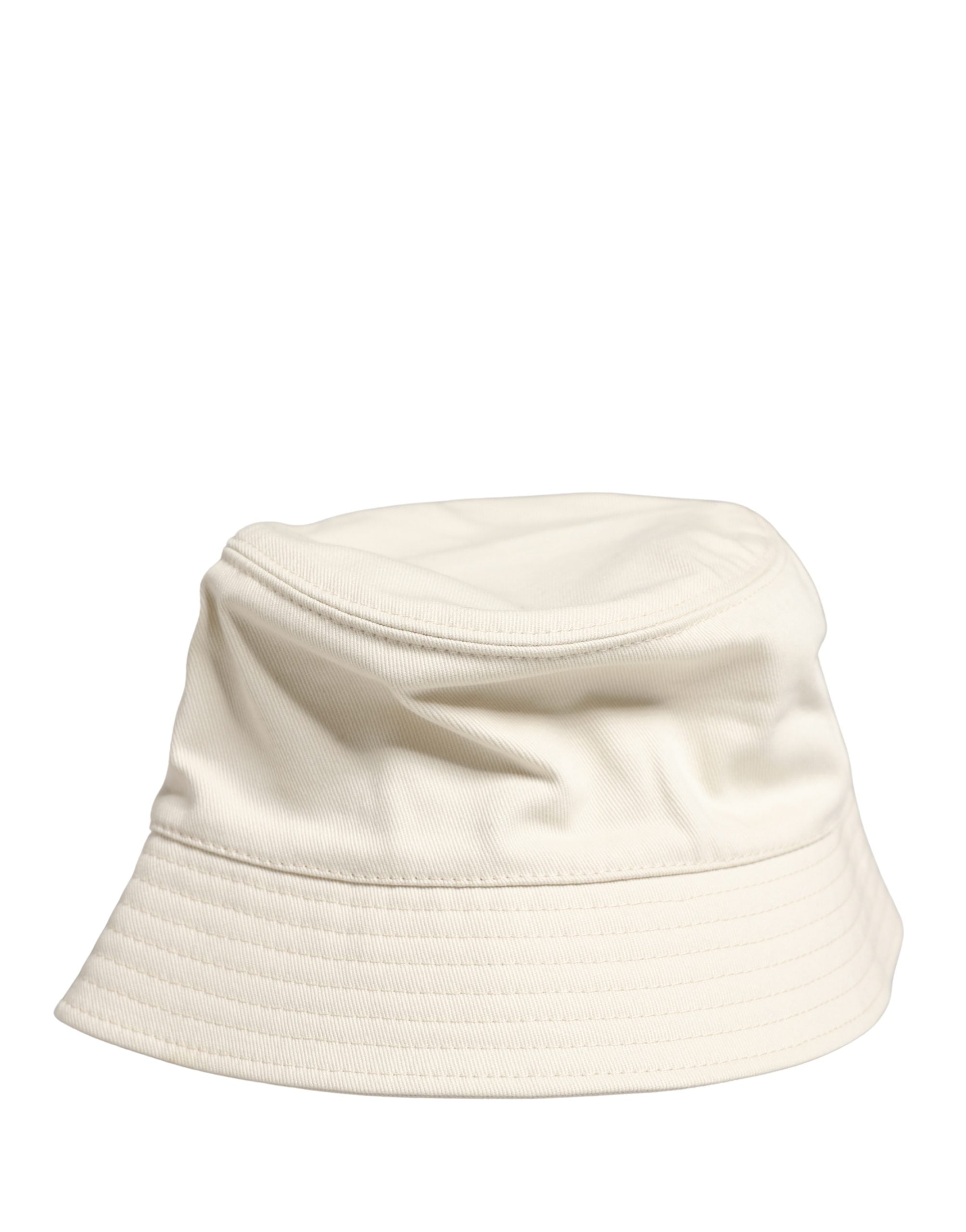Dolce & Gabbana Herren Fischerhut aus weißer Baumwolle-3