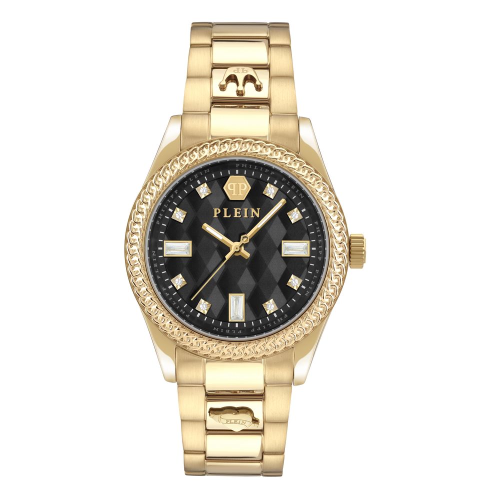 Philipp Plein gold-tone stainless steel dress watch-1