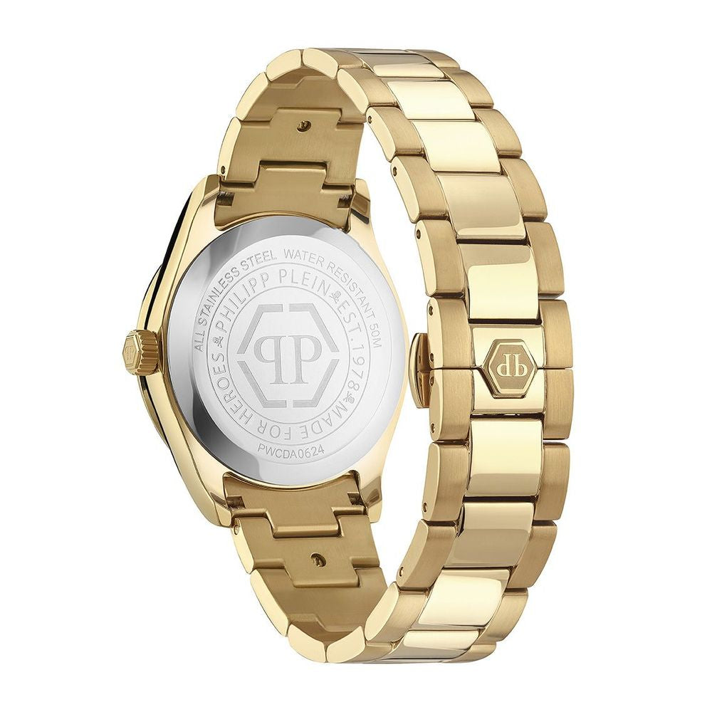 Philipp Plein gold-tone stainless steel dress watch-2
