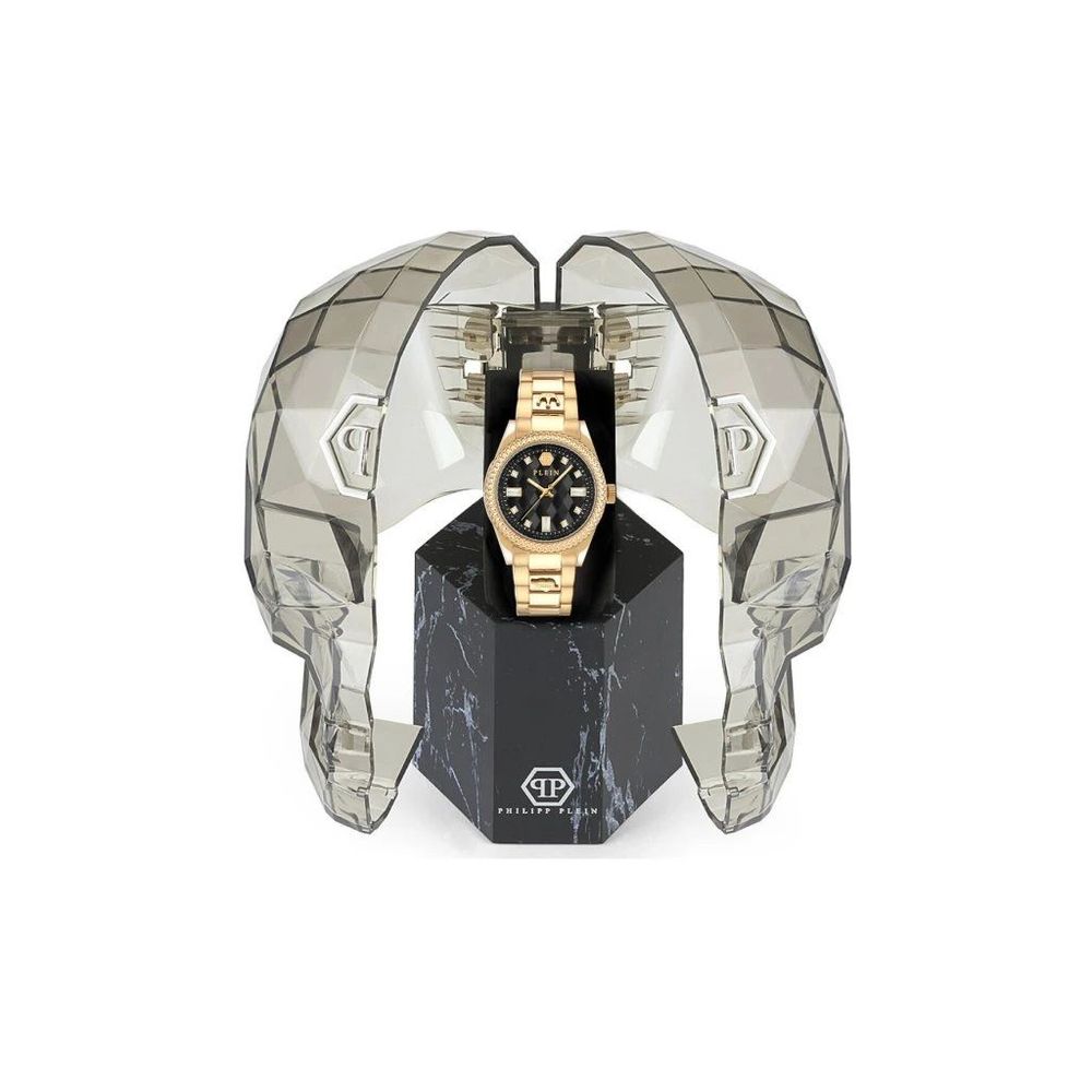 Philipp Plein gold-tone stainless steel dress watch-3