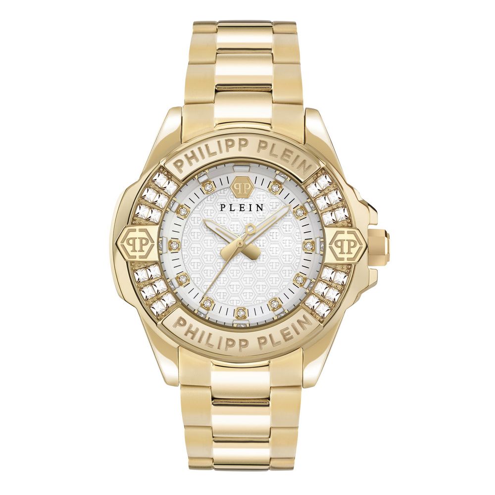 Philipp Plein gold-tone stainless steel dress watch-1