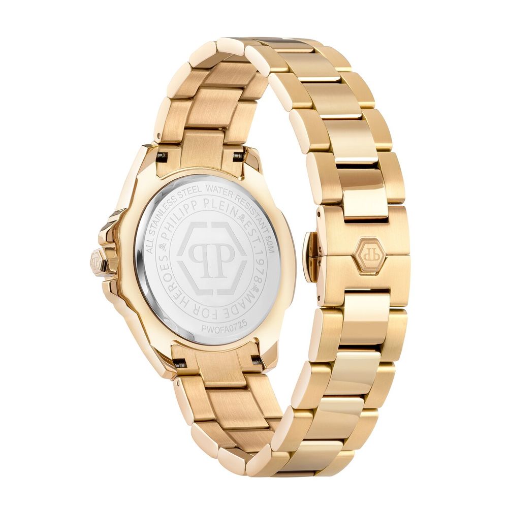Philipp Plein gold-tone stainless steel dress watch-2