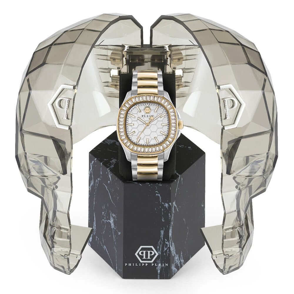 Philipp Plein gold-tone stainless steel dress watch-3
