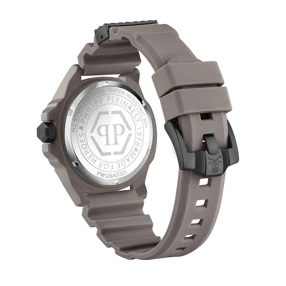 Philipp Plein Black Synthetic Sports Watch-2