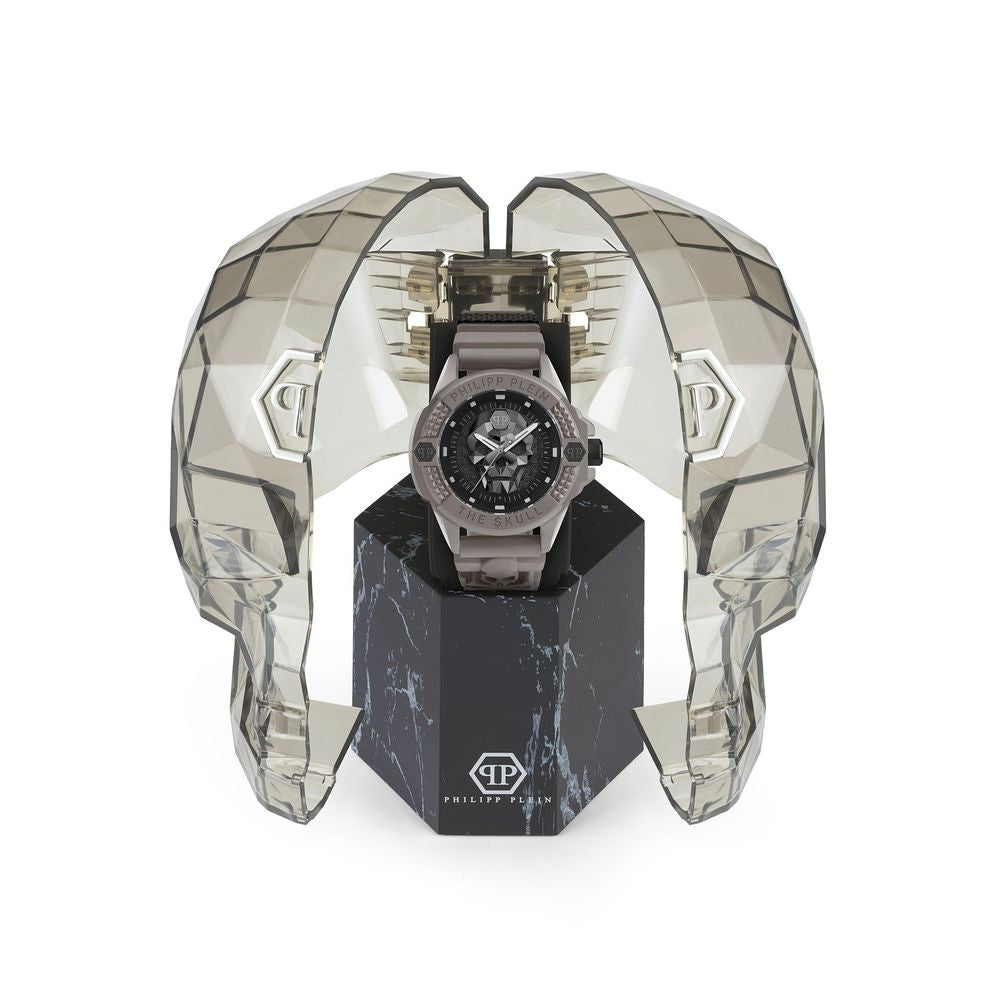 Philipp Plein Black Synthetic Sports Watch-3