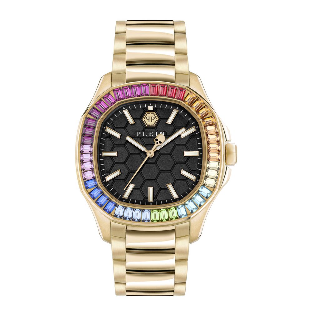 Philipp Plein gold-tone stainless steel dress watch-1