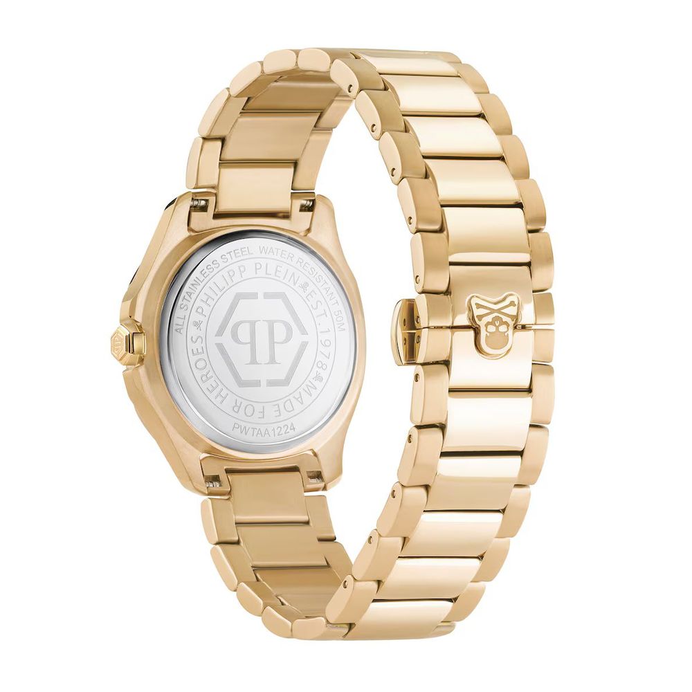 Philipp Plein gold-tone stainless steel dress watch-2