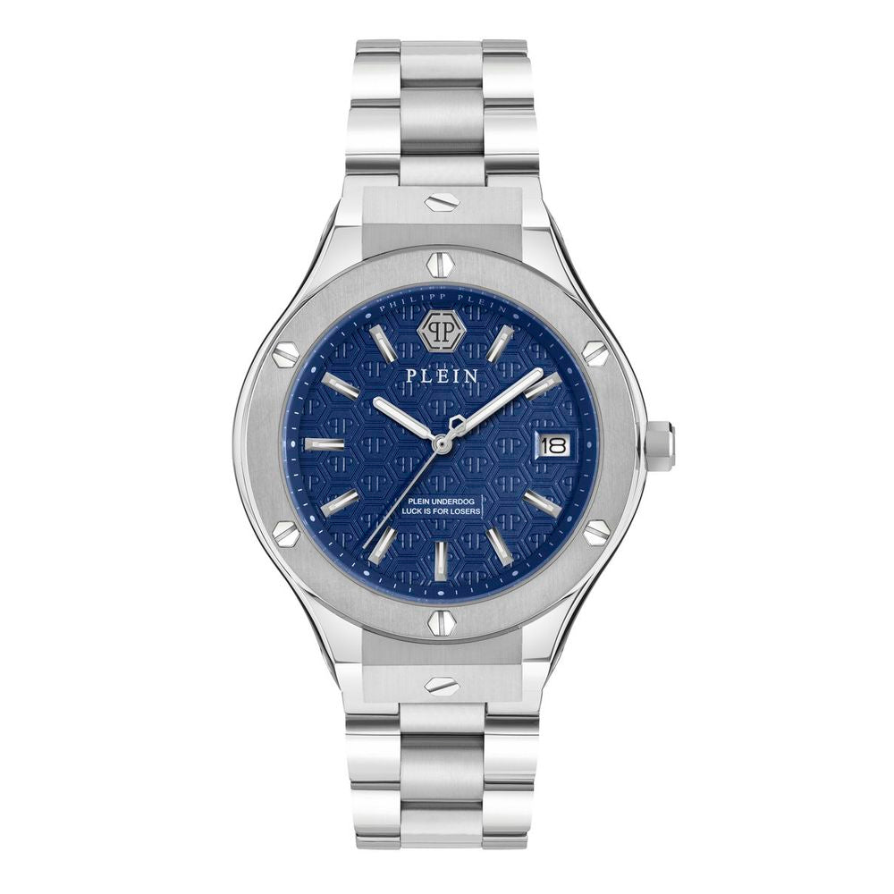 Philipp Plein Grey Stainless Steel Dress Watch-1