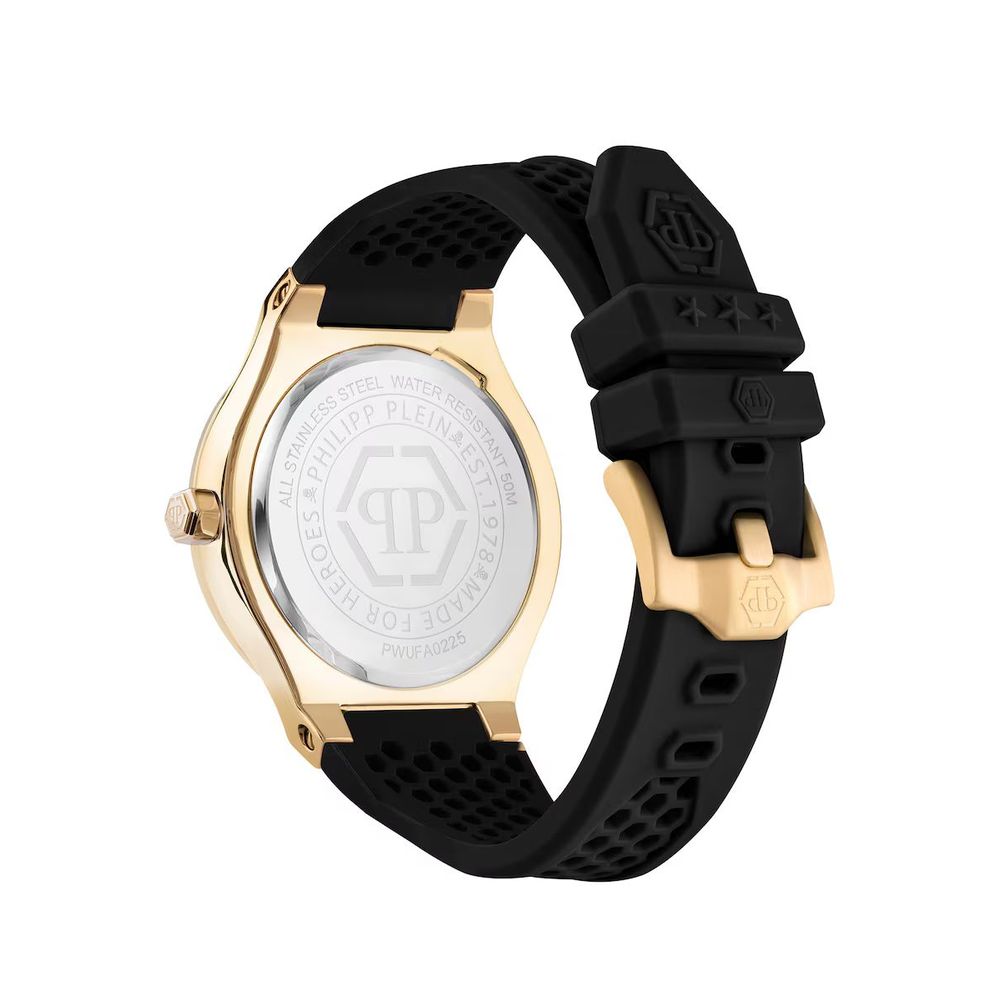Philipp Plein Black Synthetic Dress Watch-2