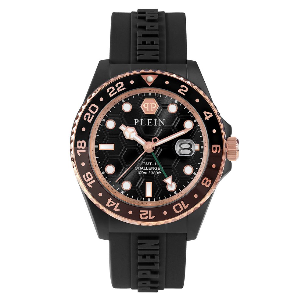 Philipp Plein Black Synthetic Sports Watch-1