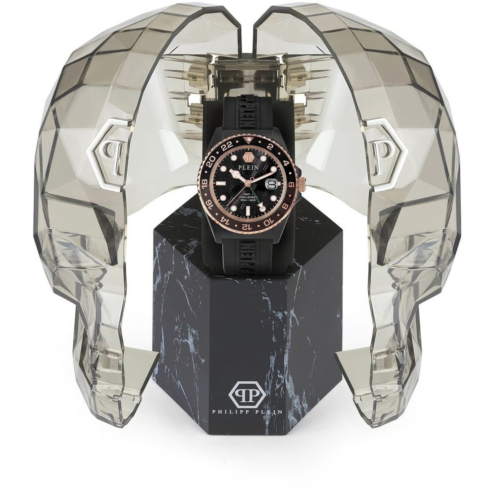 Philipp Plein Black Synthetic Sports Watch-3
