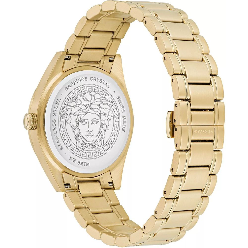 Versace gold-tone stainless steel dress watch-2