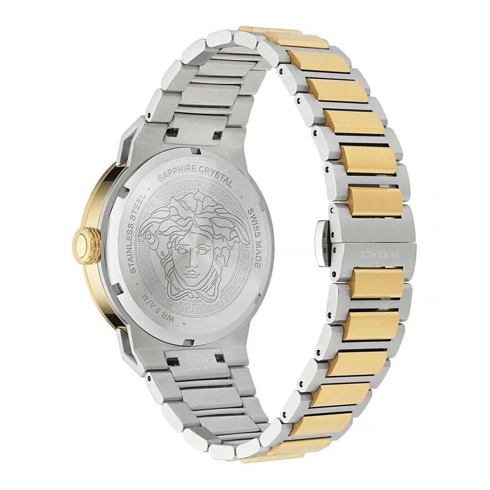 Versace gold-tone stainless steel dress watch-2