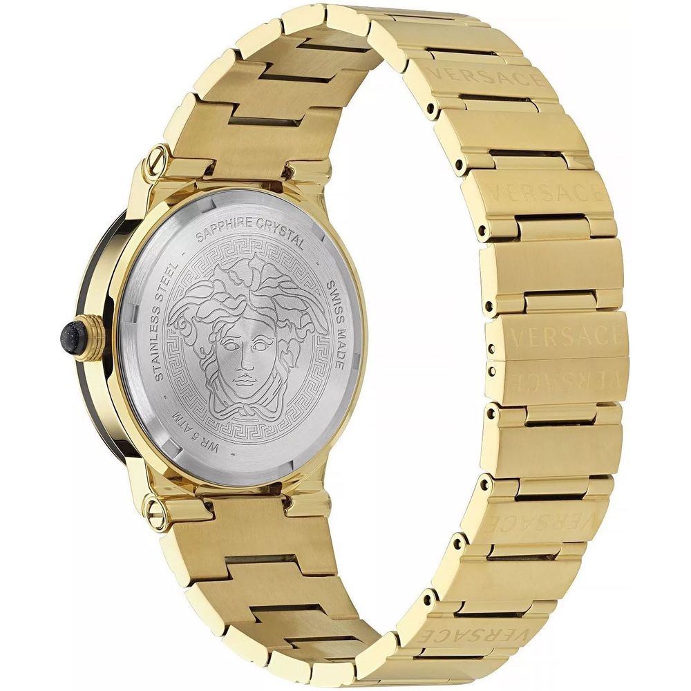 Versace gold-tone stainless steel dress watch-2