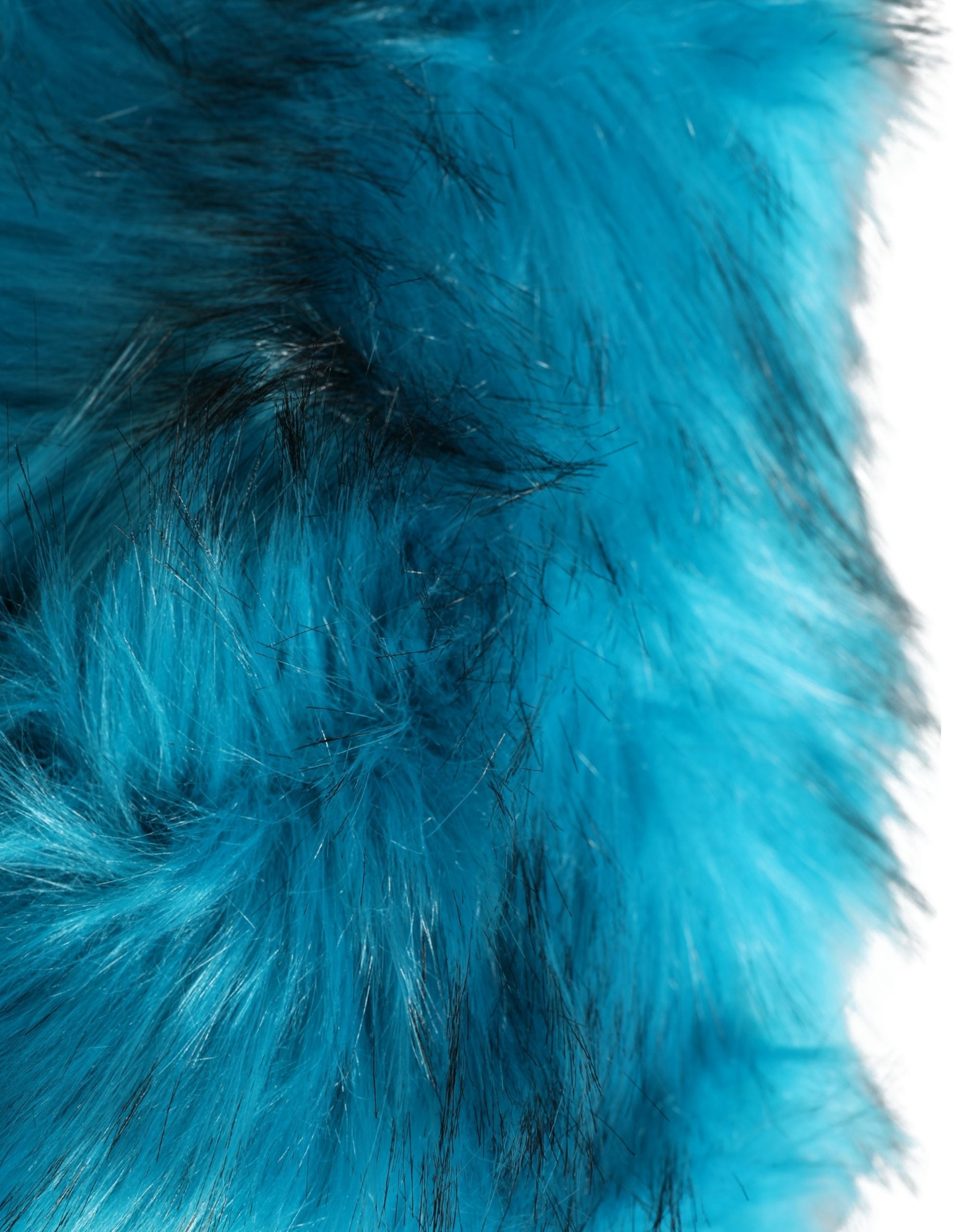Dolce & Gabbana Blue Modacrylic Fur Women's Bucket Hat-2