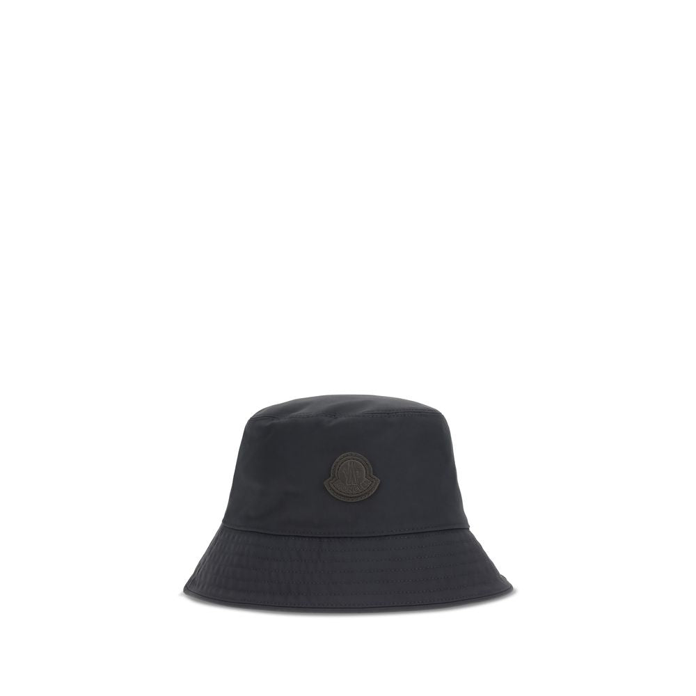 Moncler Blauer Baumwoll-Eimerhut-1