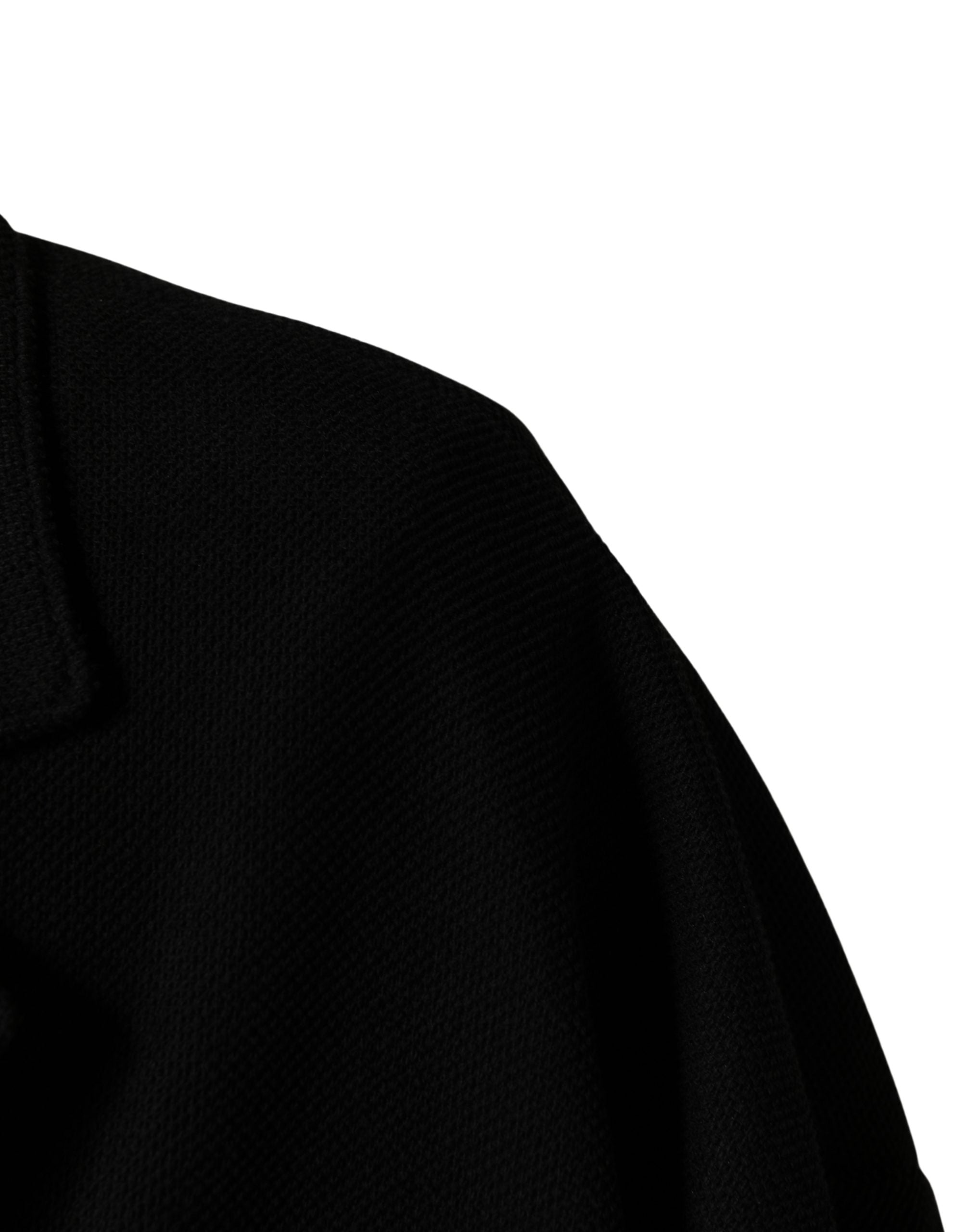 Dolce & Gabbana Black Double-Breasted 2-Button Suit Jacket-6