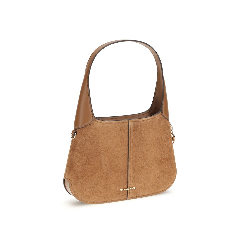 Michael Kors Beige Calf Leather Bos Taurus Shoulder Bag-2