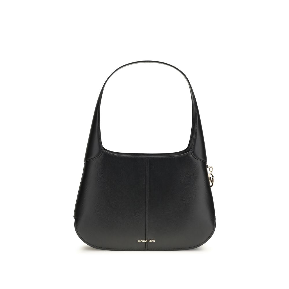 Michael Kors Black Bos Taurus Calfskin Shoulder Bag-1
