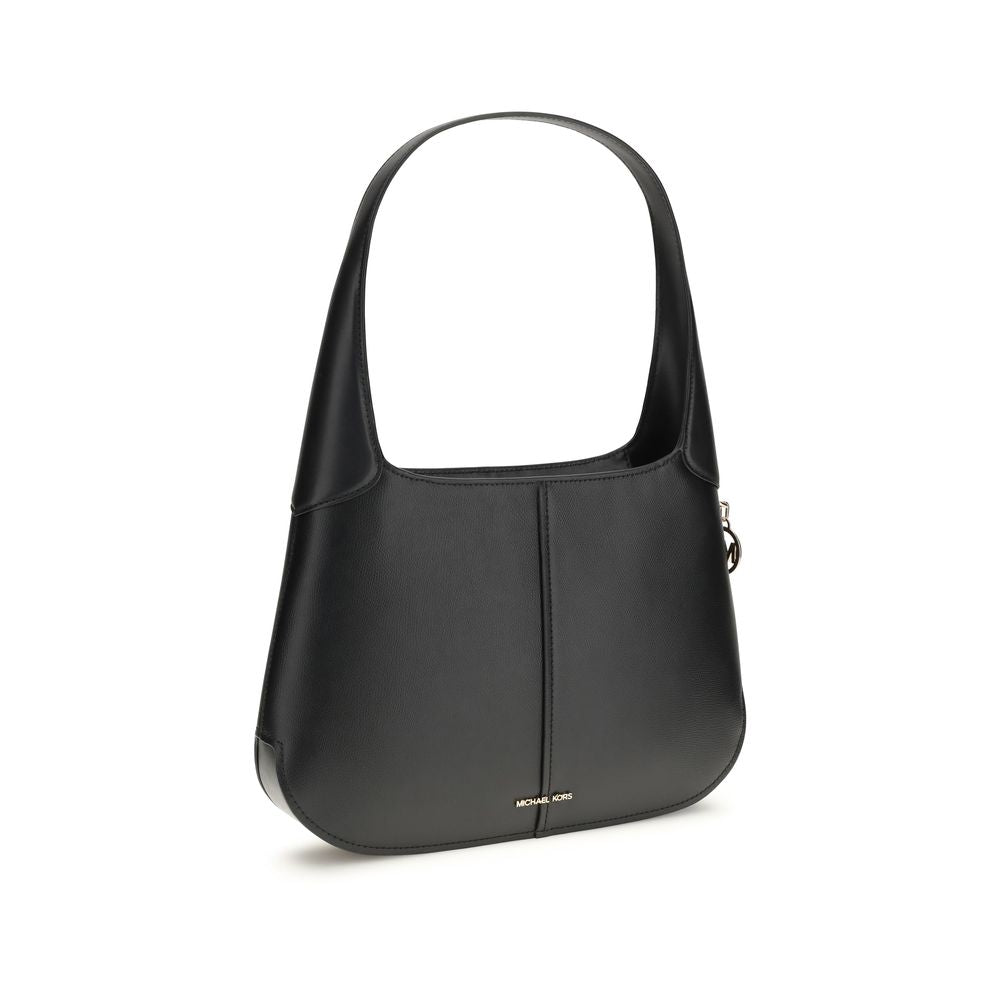 Michael Kors Black Bos Taurus Calfskin Shoulder Bag-2
