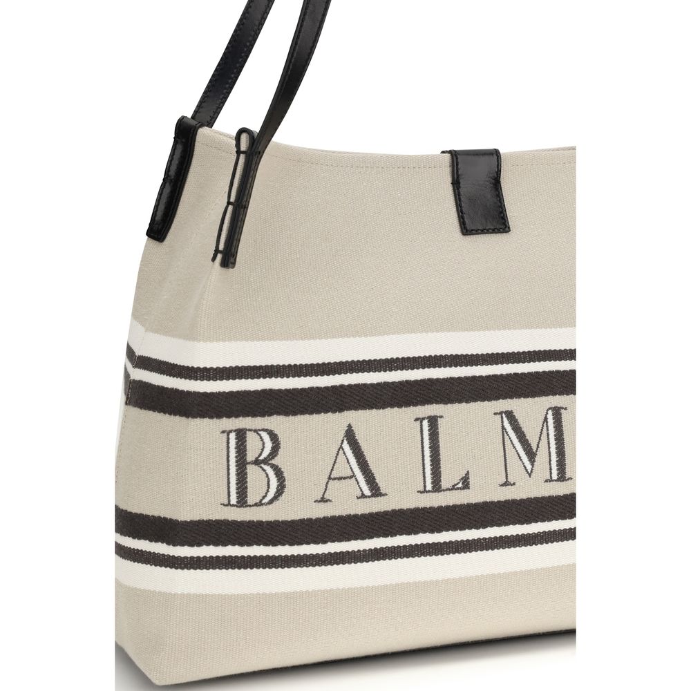 Balmain Multicolor Cotton Shoulder Bag-4