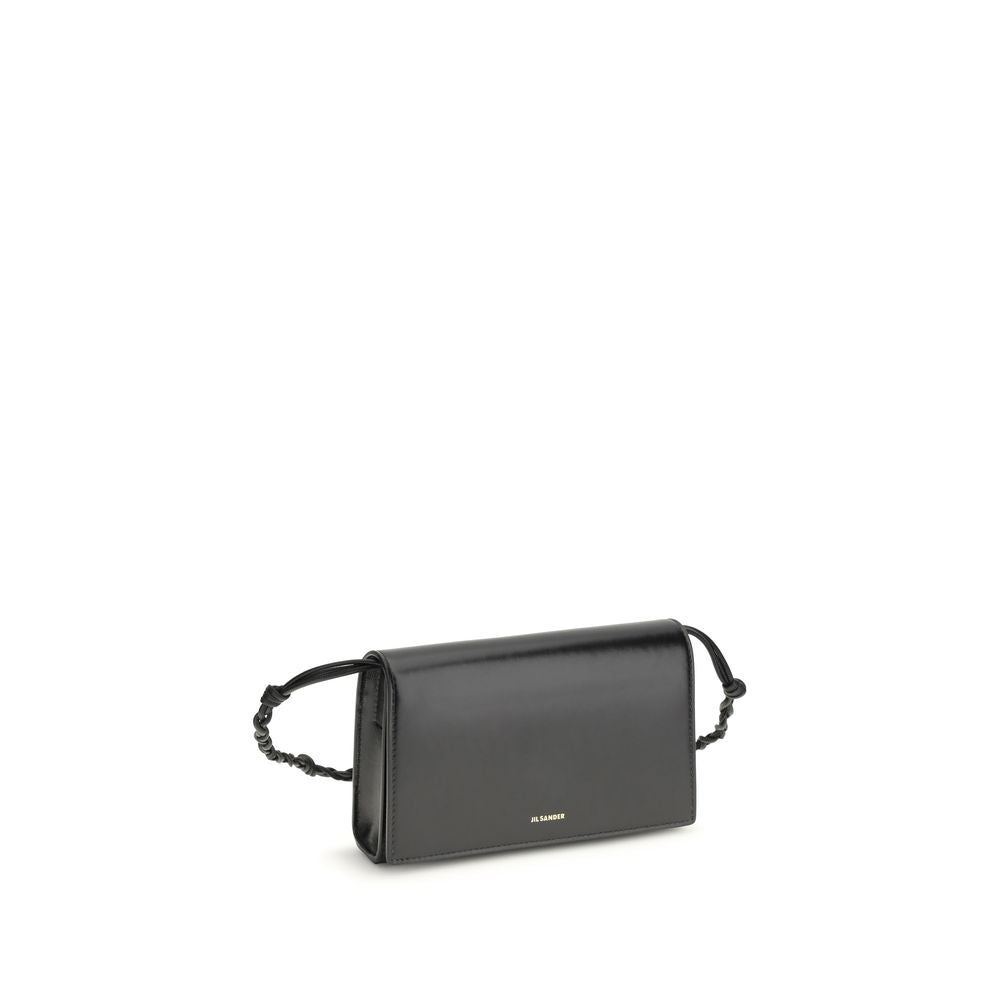 Jil Sander Black Calfskin Bos Taurus Wallet-2