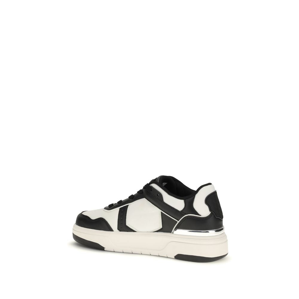 Philipp Plein Black Bos Taurus Calfskin Sneakers-3