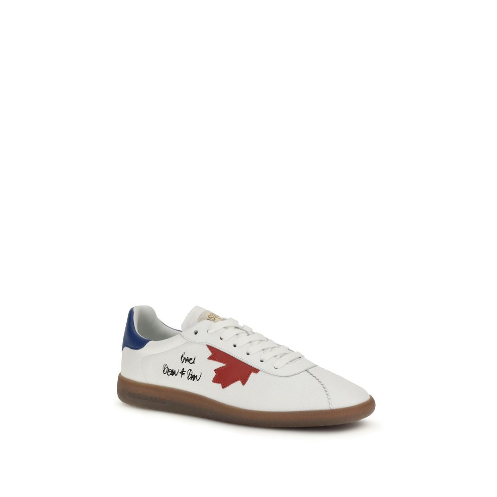 Dsquared² Weiße Kalbsleder Bos Taurus Chunky Sneaker-2
