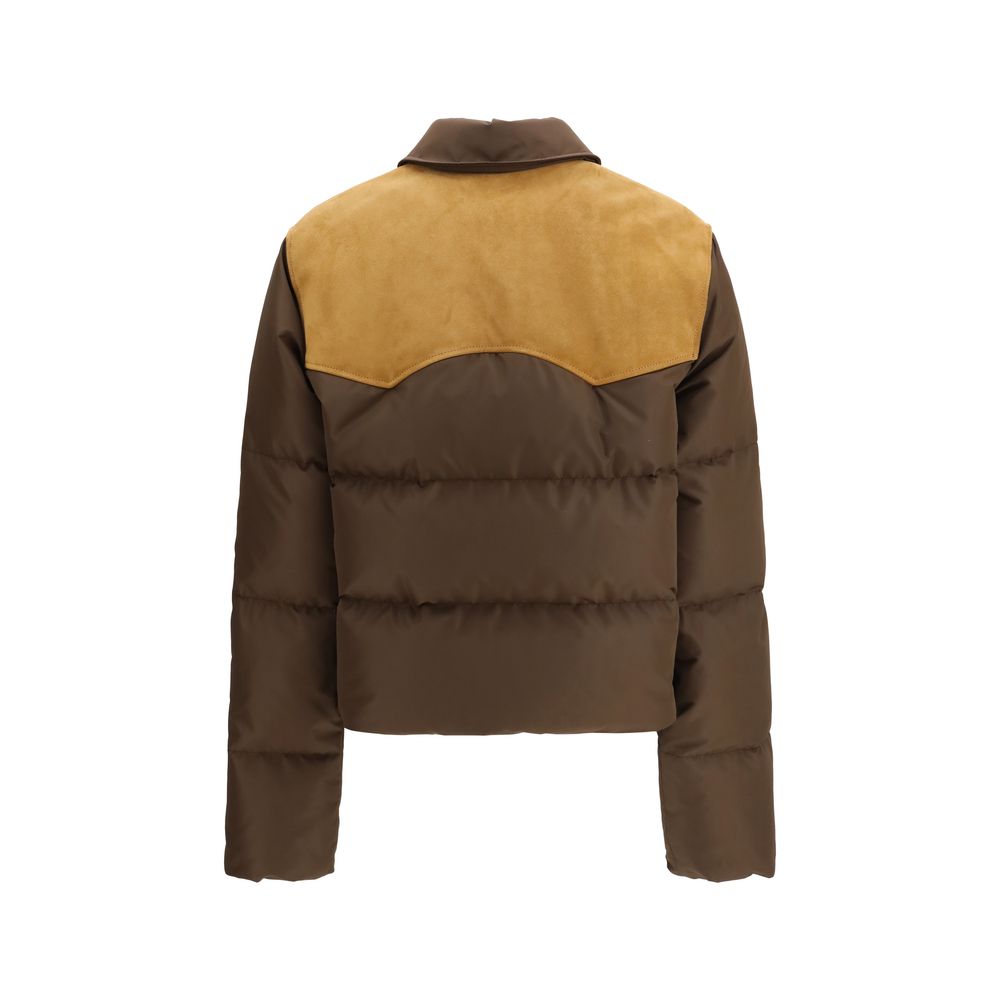 Miu Miu Braune Kleidung aus recyceltem Polyester-2