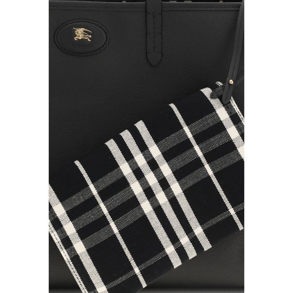 Burberry Black Bos Taurus Calfskin Shoulder Bag-4