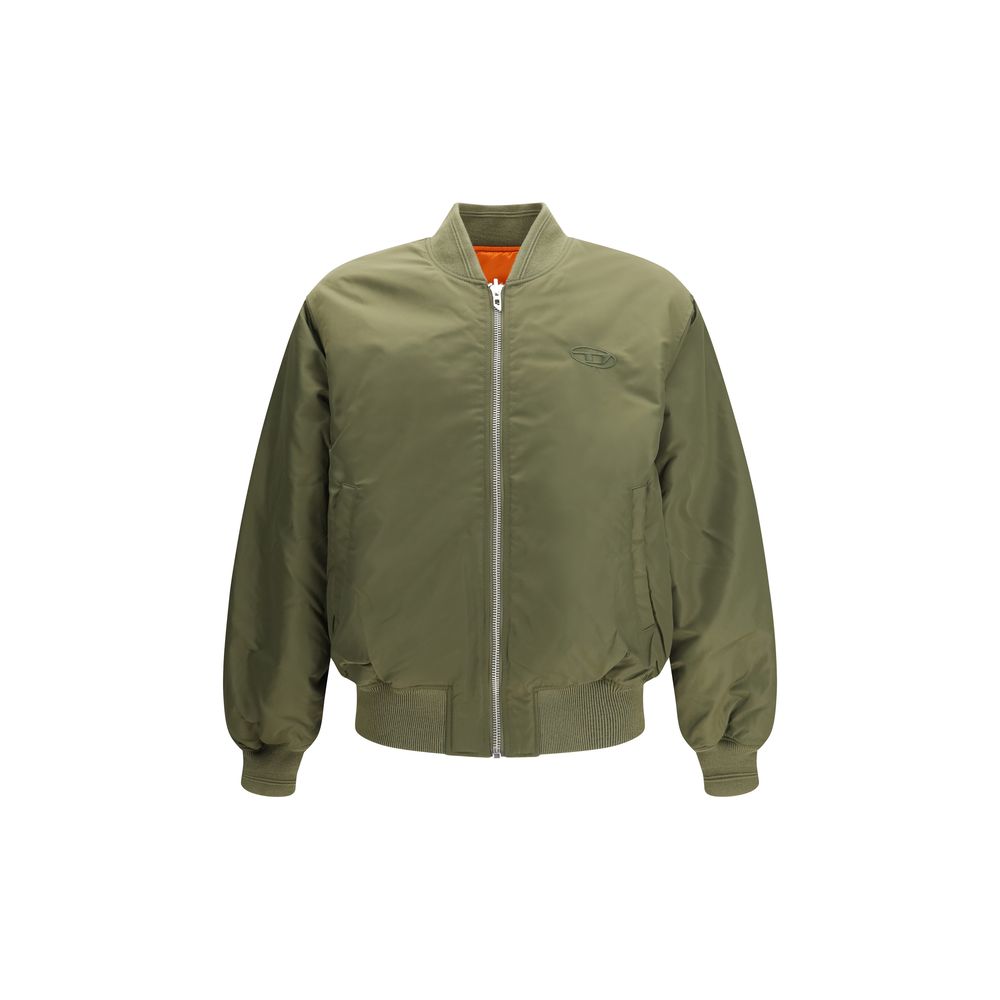 Diesel Two-Tone Polyamide Bomber Jacket-1