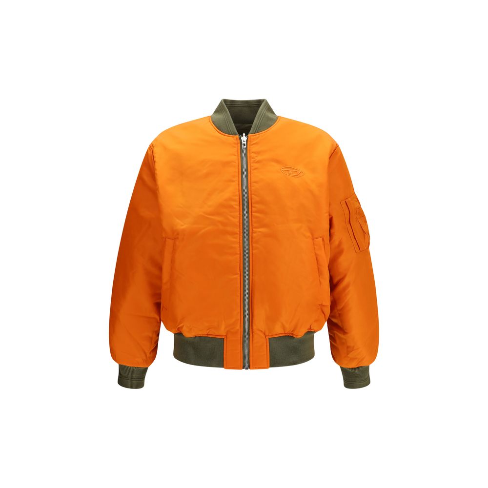 Diesel Two-Tone Polyamide Bomber Jacket-2