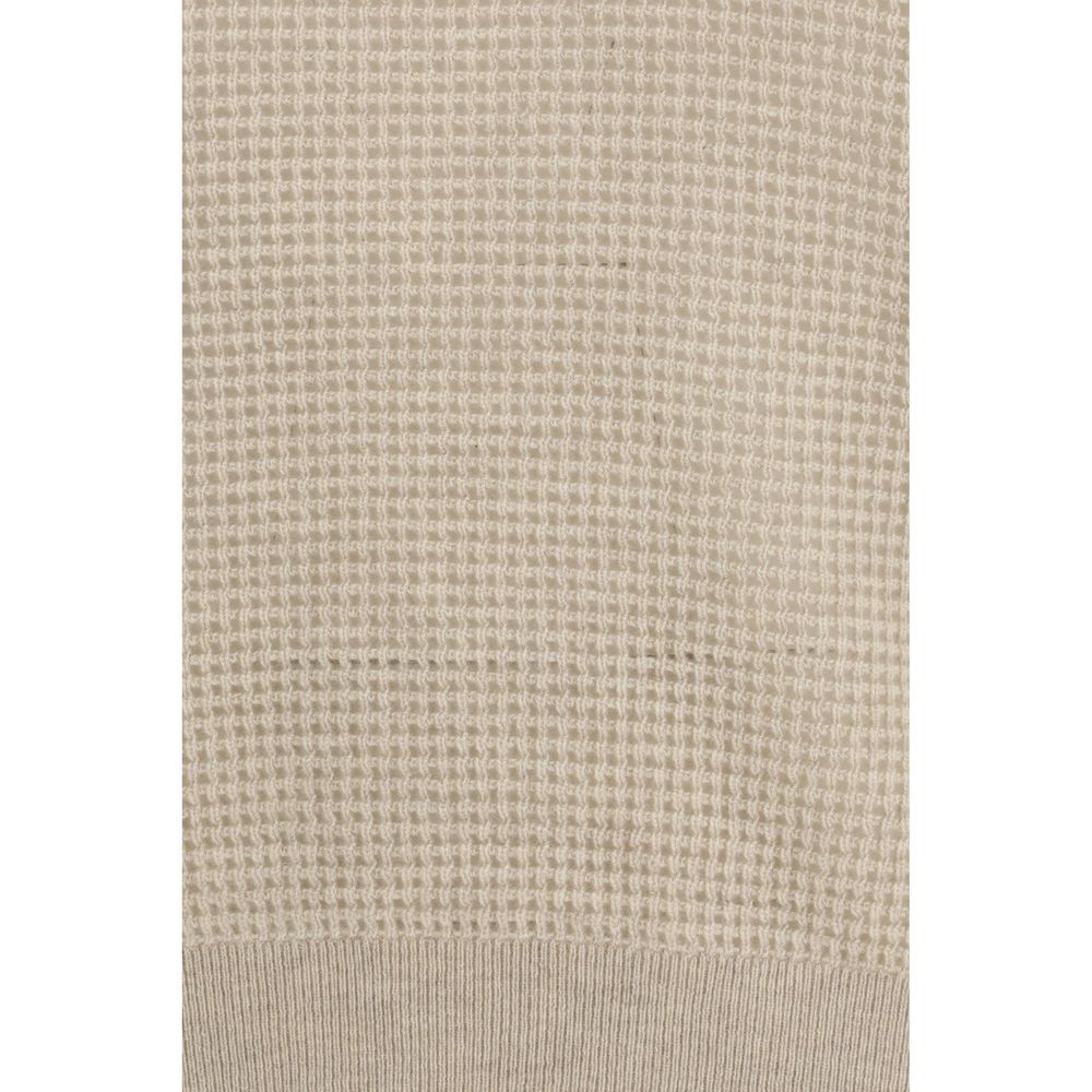 Brunello Cucinelli Beige Kaschmir-Sweatshirt-3