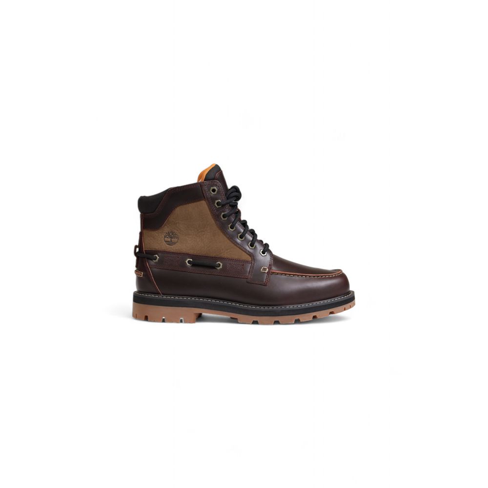 Timberland Braune Schnürstiefel aus biobasiertem Material-1