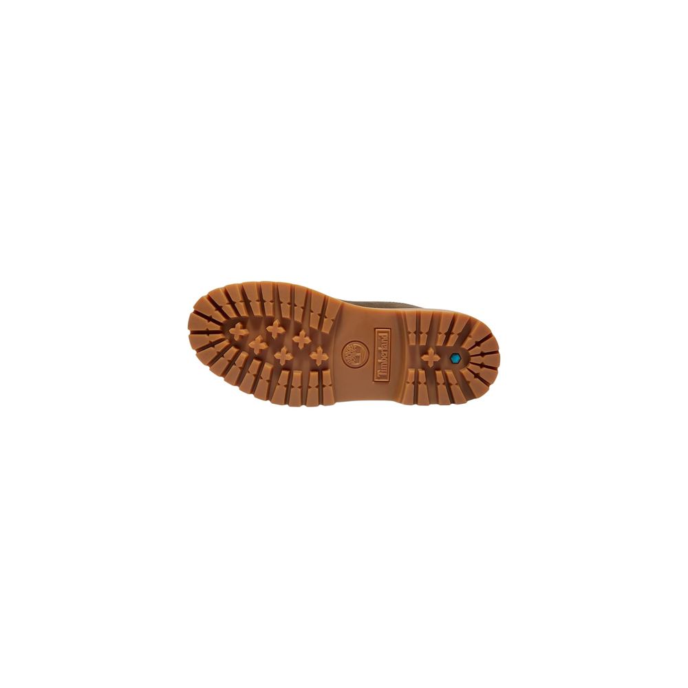 Timberland brown lace-up boots made from recycled leather-4