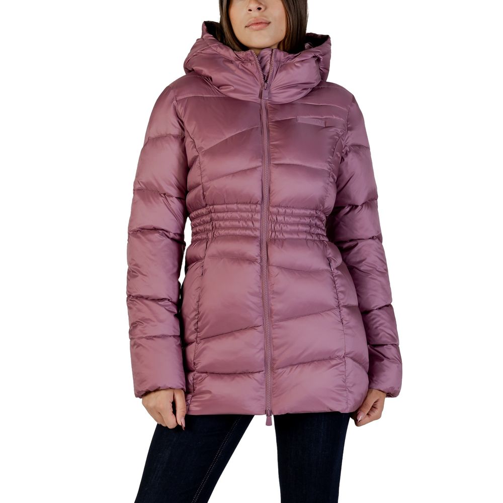 EA7 Emporio Armani Lila Polyamid Bomberjacke-1