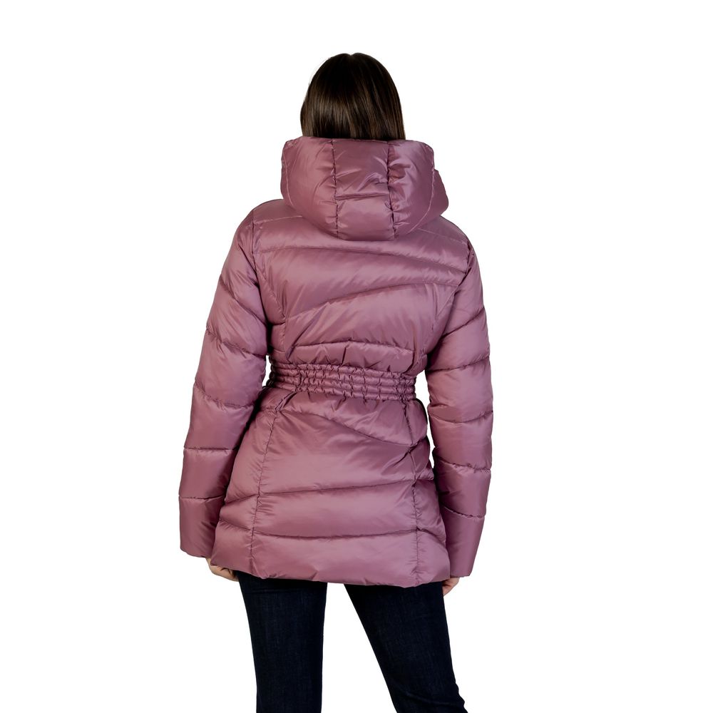 EA7 Emporio Armani Lila Polyamid Bomberjacke-2